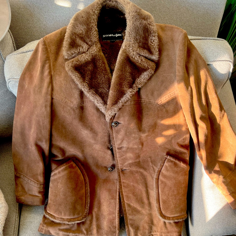 Stratojac genuine leather jacket.